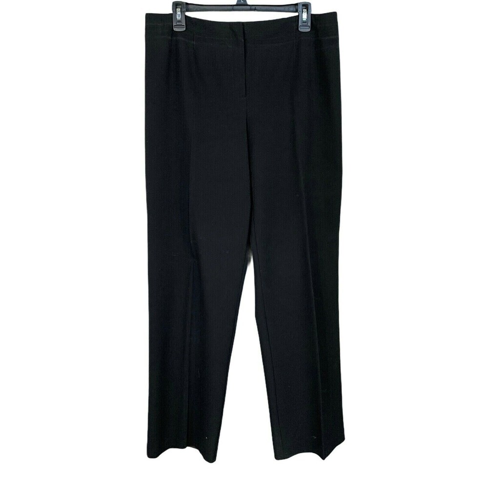 Harve' Benard Career Wear Black Dress Pants Women Sz 14  No Pockets